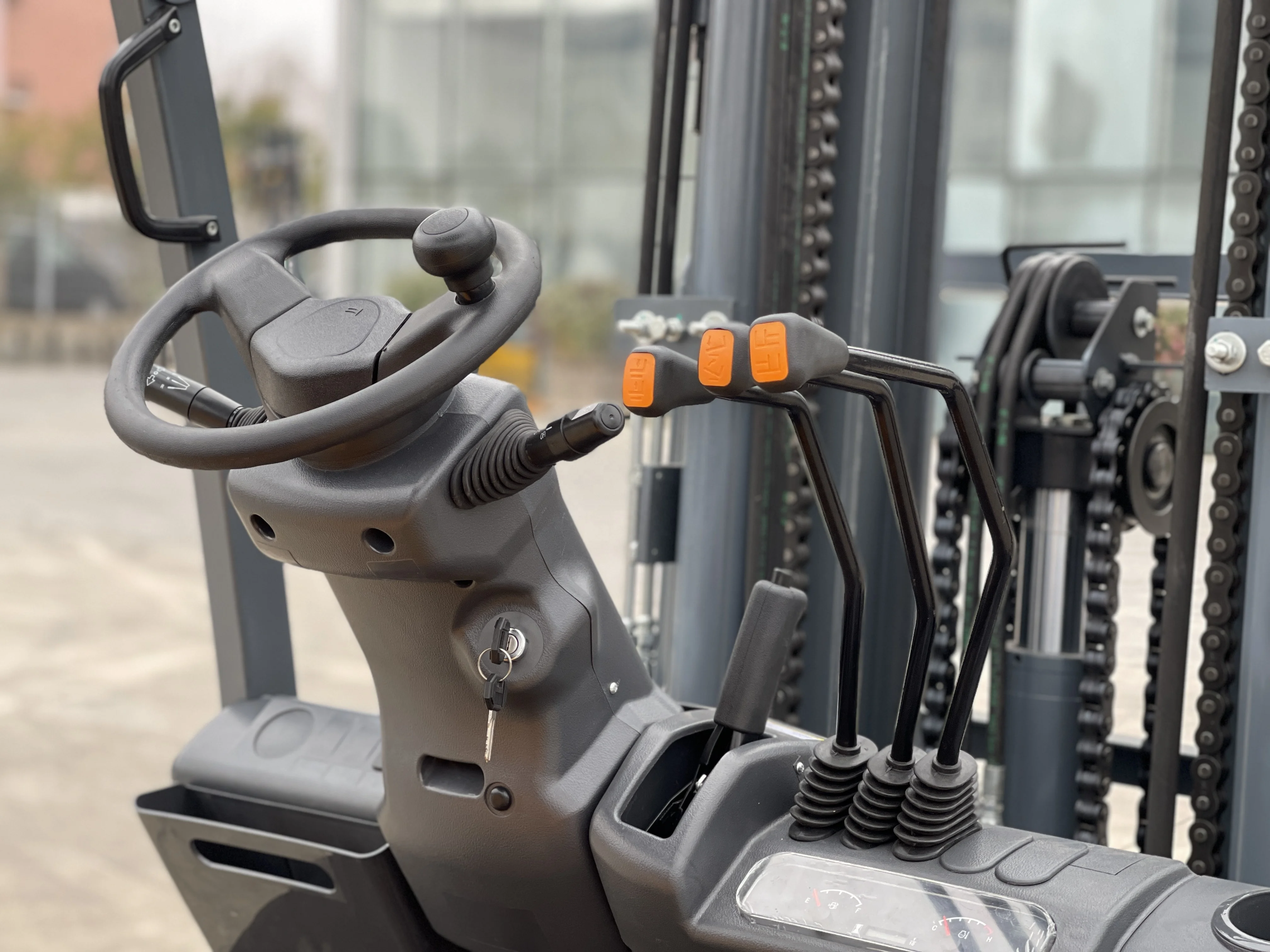 2ton 2.5ton 3ton 3.5ton 4ton 5ton New Diesel Forklift truck triple mast for cheap price