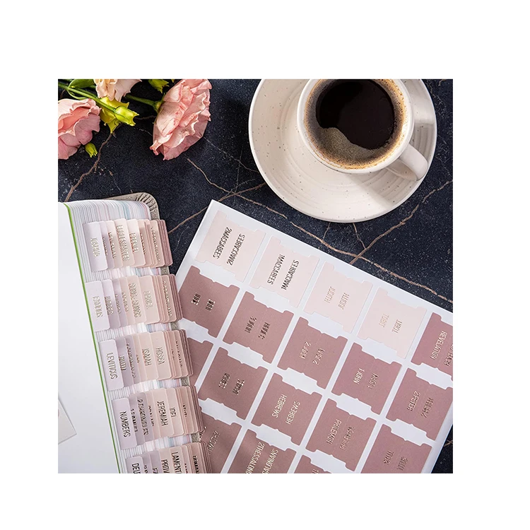Supplier Hot Selling Custom Bible Study Accessories Laminated High Quality Bible Tabs for Bible Study with Quick Navigation