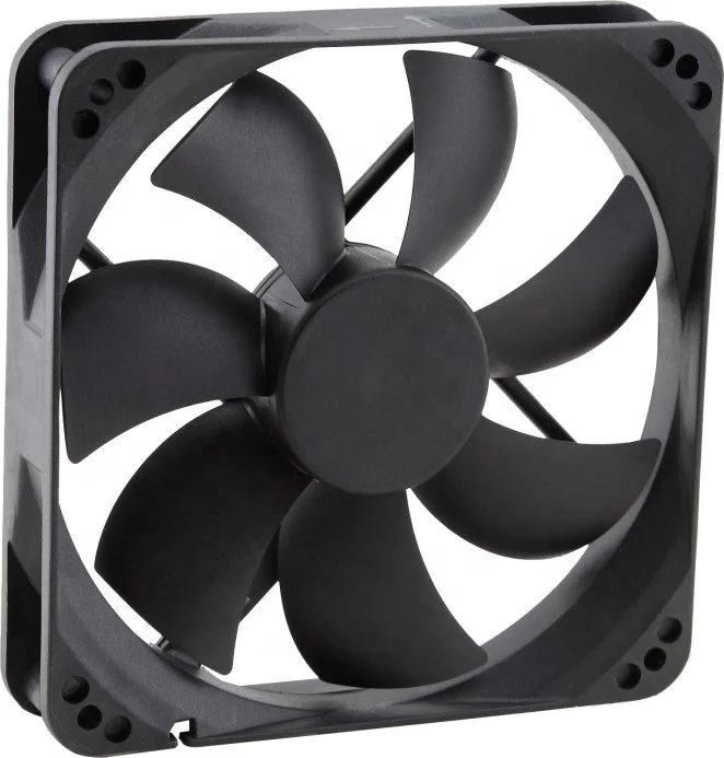 YCCFAN 120X120X25MM UL94V-0 RATING PBT IMPELLER DC FANs 6300rpm air purifier fan