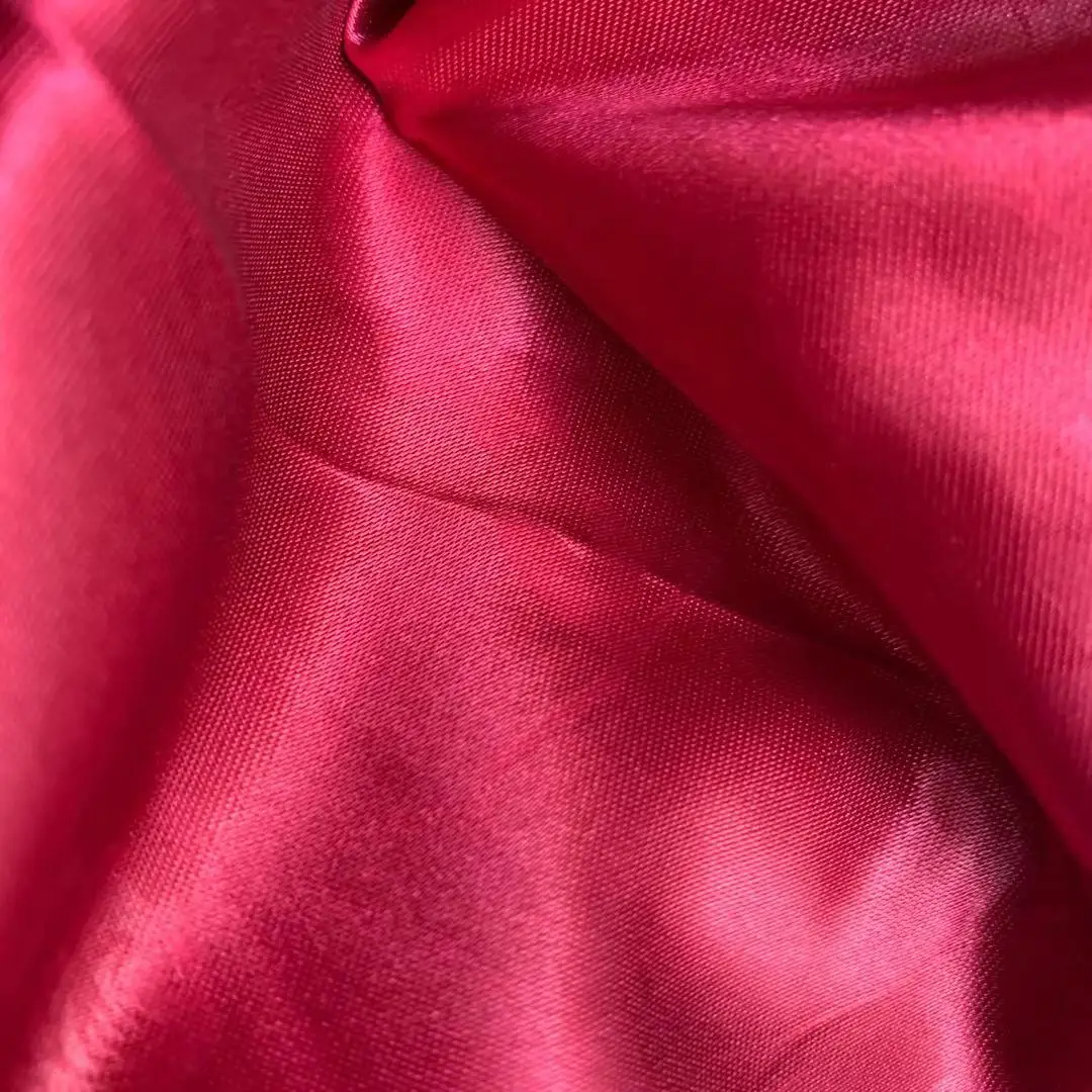 Satin Fabric 100% polyester Imitation Silk Fabric