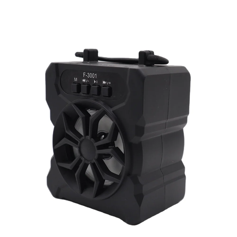 Rechargeable Amplifier Wireless Amplified Sound Box Microphone 5W Bluetooth Speaker