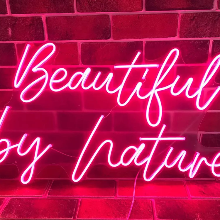 Drop Shipping Popular Neon Light Signs Led Advertising Customised Neon Sign China For Wedding Christmas Decoration