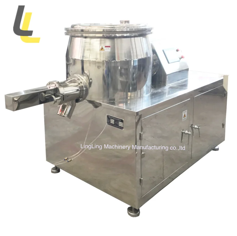 GHL pharmaceutical high speed wet mixing mixer granulator granulation machine