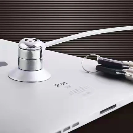 Slot Plate lock hanger buckle for Security Computer Combination Lock, 4 Digital Password Protection Cable, Anti