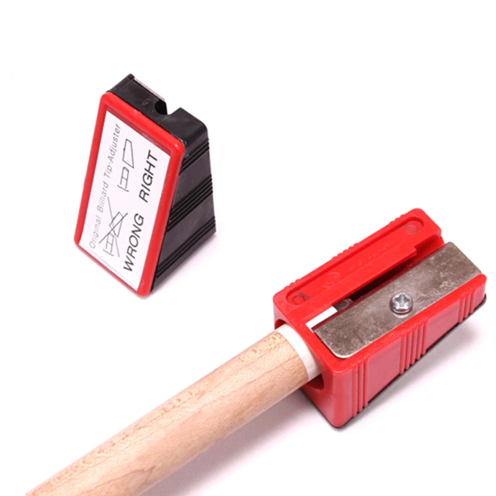Billiard Accessory Random Color Cue Tip Shaper Corrector Billiard Pool Snooker Cue Tip Trimmer Tool