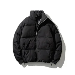 Wholesale Custom Man Stand Collar Men Winter Jacket Windproof Cotton Jacket For Man