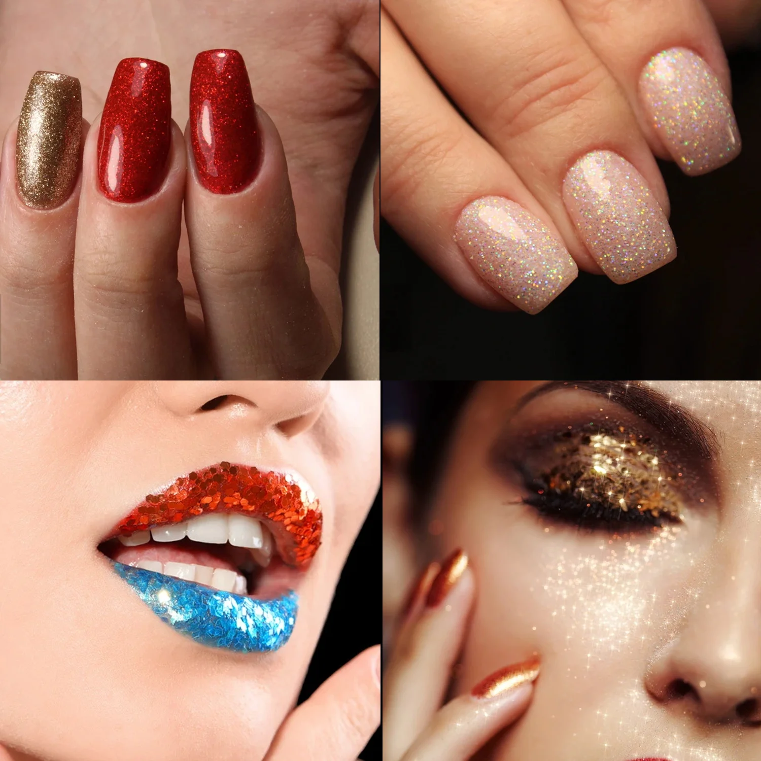 Wholesale Glitter Set /Flash Powder Kit For Nail,DIY,Craft,Party Decoration