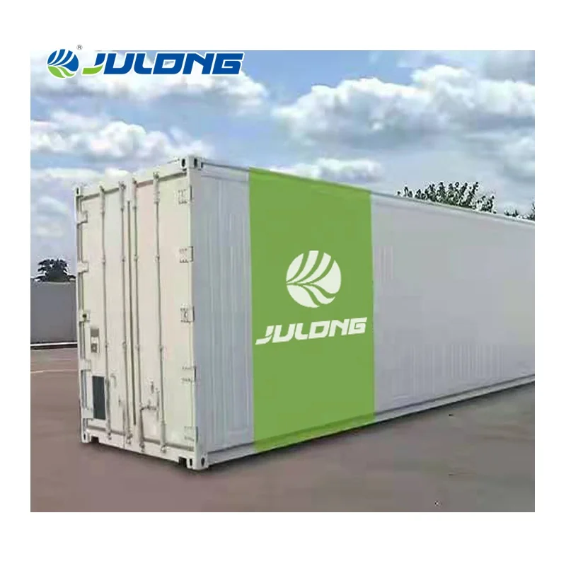 Shipping Container Farm Vertical Farming Equipment Hydroponic Hemp Growing Container Greenhouse With Climate Control System