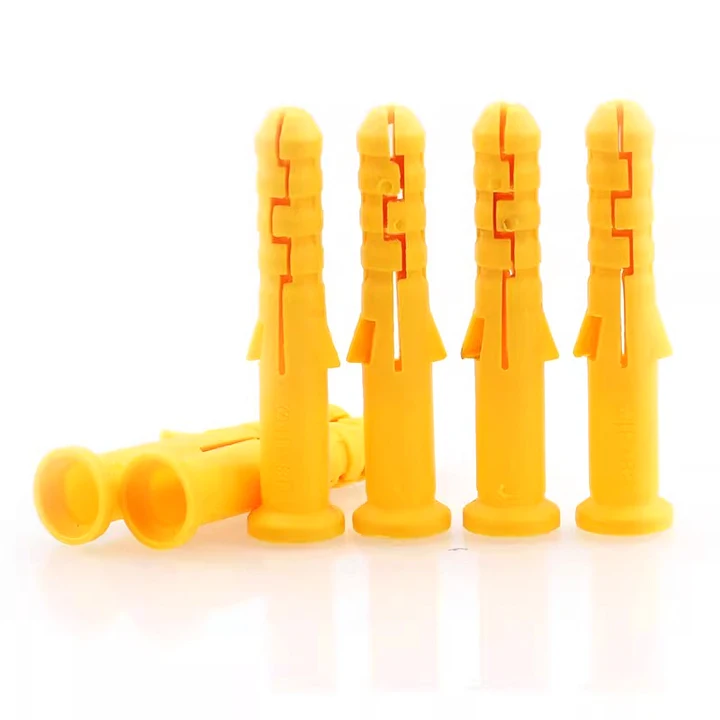 Wall Plug/Plastic Anchor Bolt/Nylon Hammer Fixing Anchor with Screw Chipboard Screw Plug Anchor Plastic Nylon Expansion Screw