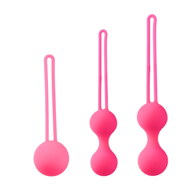 Best Seller Rose Red OEM Safe Adult Products Online Vagina Toy Pretty Love Kegel Ball For Women