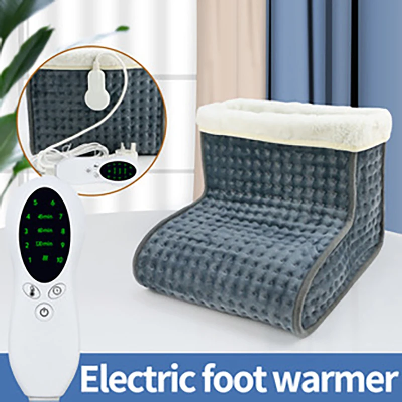 110/220V CE GS Home Feet Heater Micro Plush Heating Electric Foot Warmer Element