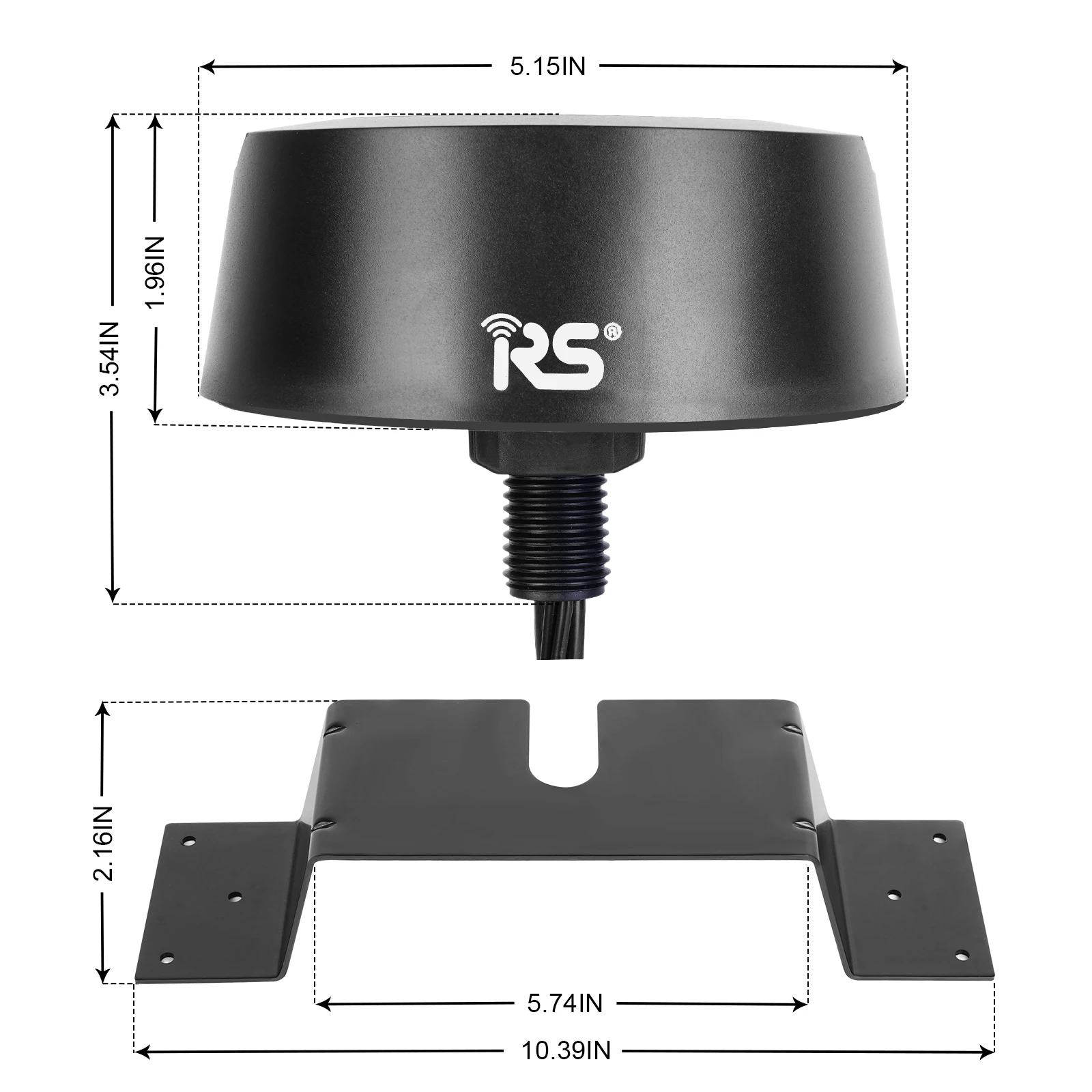 RV Antennas. High Gain Wifi/4G 5G/ GPS GNSS Combination Antenna MiMO Antenna for RV.waterproof IP68 combination RV Antenna