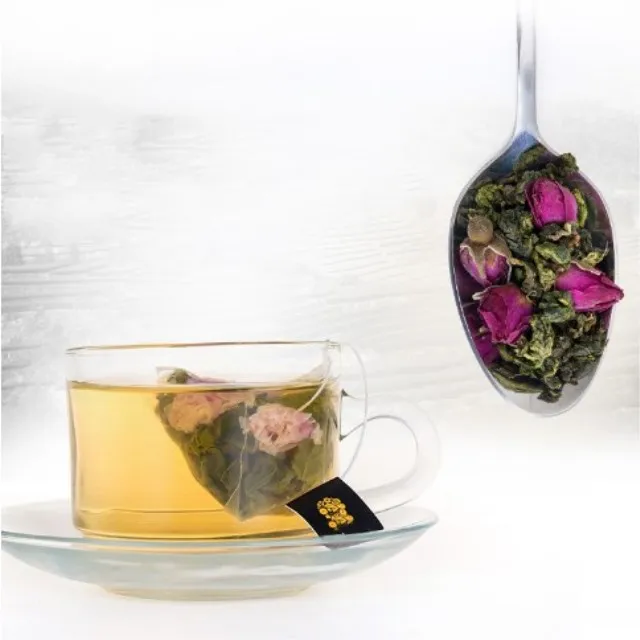 Top grade brands taiwan bubble tea material flower tea whole rose black Oolong tea