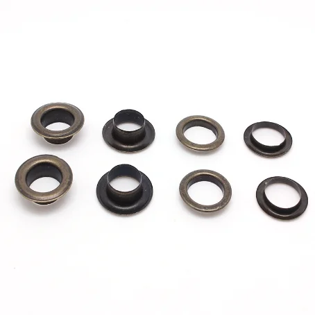 Wholesale High Quality Custom Shape Eyelet Brass Eyelet Grommet For Garment Bags And Shoes