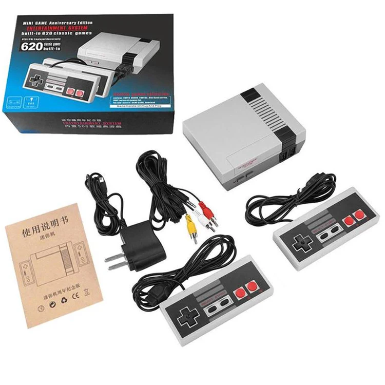620 Retro 8 Bit Family Classic FC Games 8bit Video Juegos Mini Consolas TV Game Console Handheld Video Game Console for Nintendo