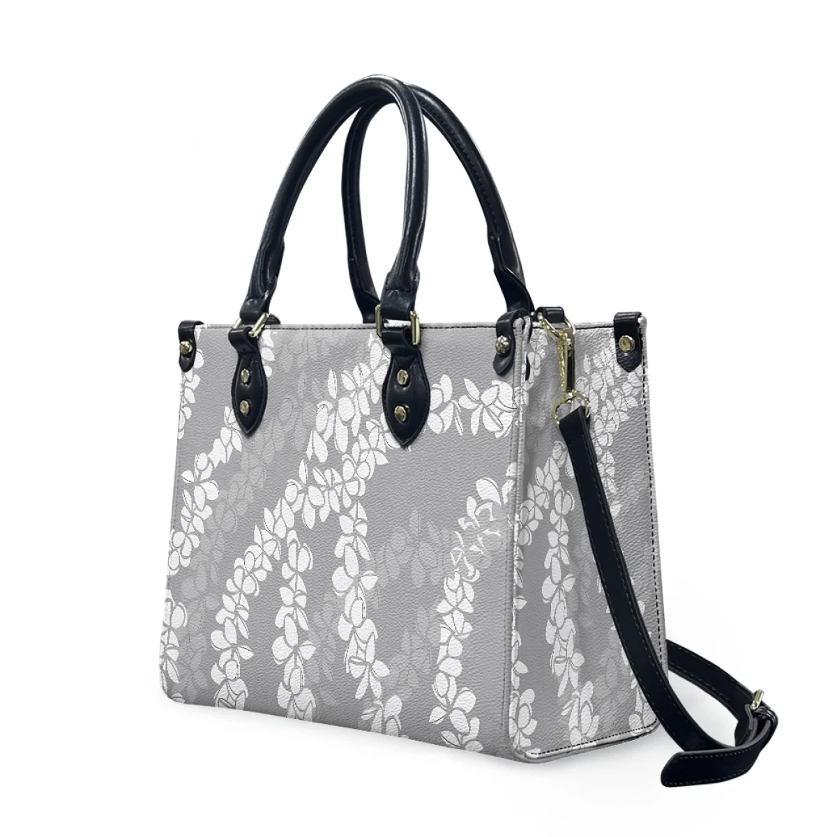 Dropship Wholesale Women Handbag Crossbody Tote Bag Shoulder Bag Hobo Bag Top Handle Satchel Purse Luxury Hawaiian Tribal Print