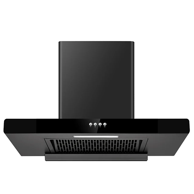 T403 China Manufacturing  Hot selling Kitchen Chimney  LED Light Range Hood with copper motor