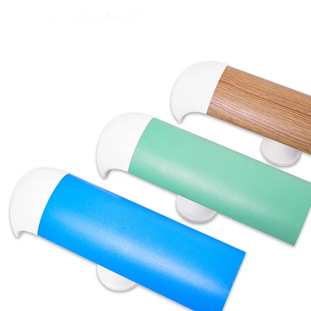 90mm anti-collision handrail lining aluminum alloy exterior PVC panel supports customization