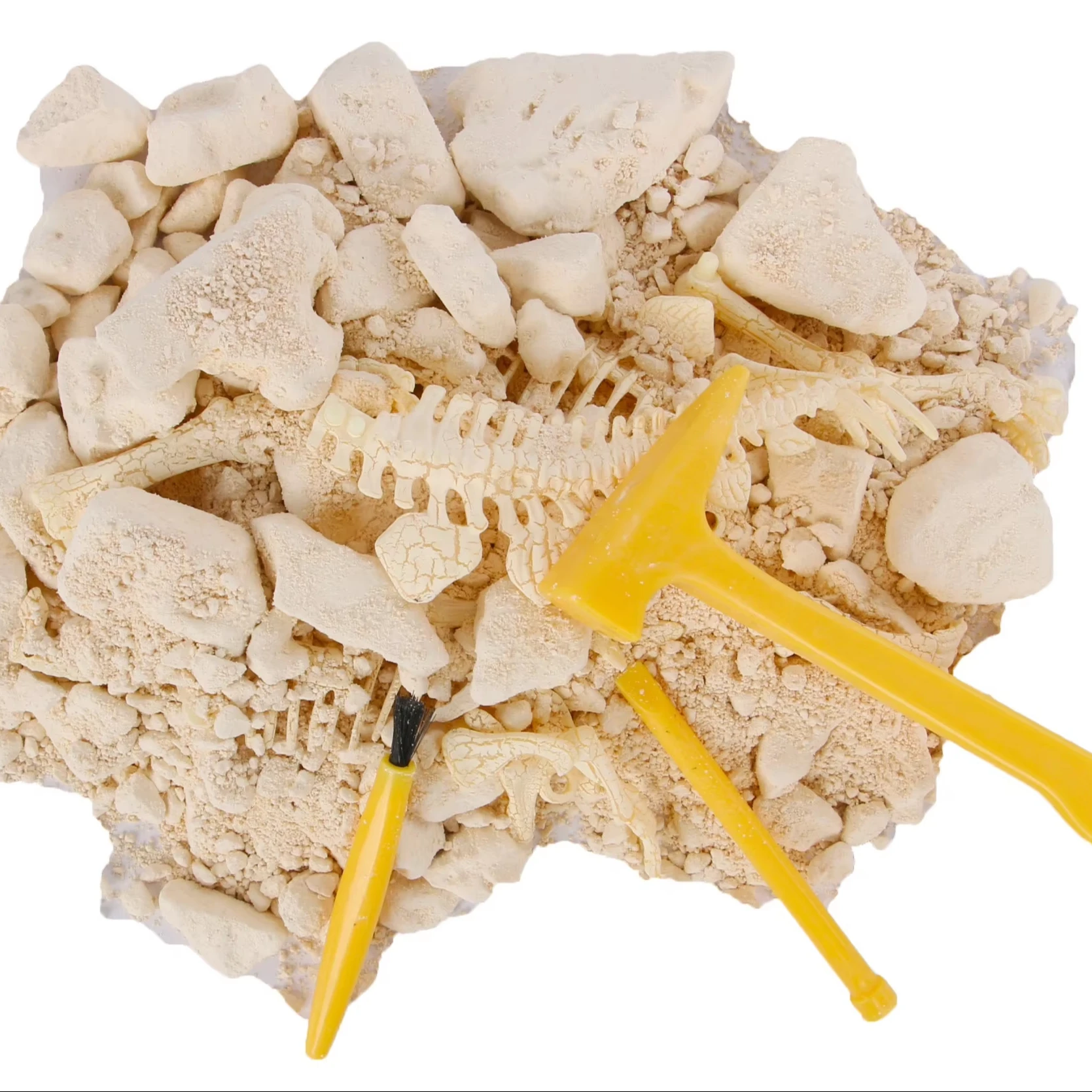 9 Different Dinosaur Skeleton Puzzles Model Set Diy Toys Figures Dino Bones Educational Gift for Kids