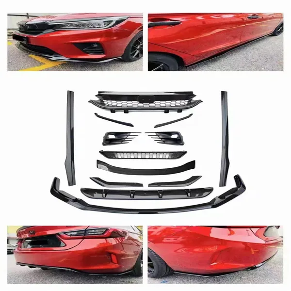 Car  factory  ABS dull  sets   BODY KITS  FOR Honda  city RS  2021+