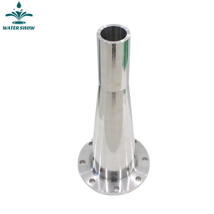 Outdoor Air Gas Explosion Modern Water Features Large 100 Meters Vertical Water Fountain