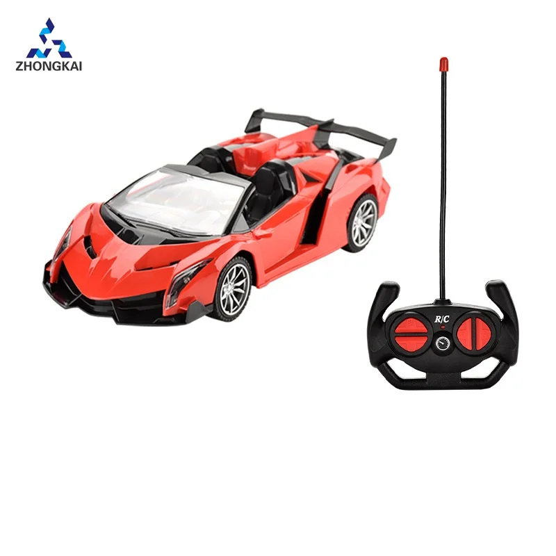 Newest Shantou Toys Children Rc Toys Car 1:18 Four Way Remote Control Car