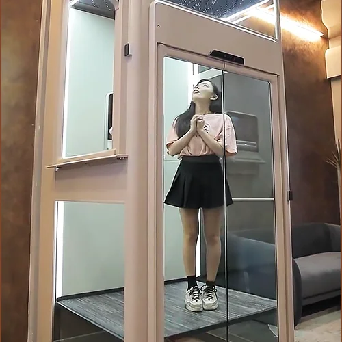 house elevator hydraulic home internal lift price 2/3/4 floors indoor outdoor small home elevator for 2 person