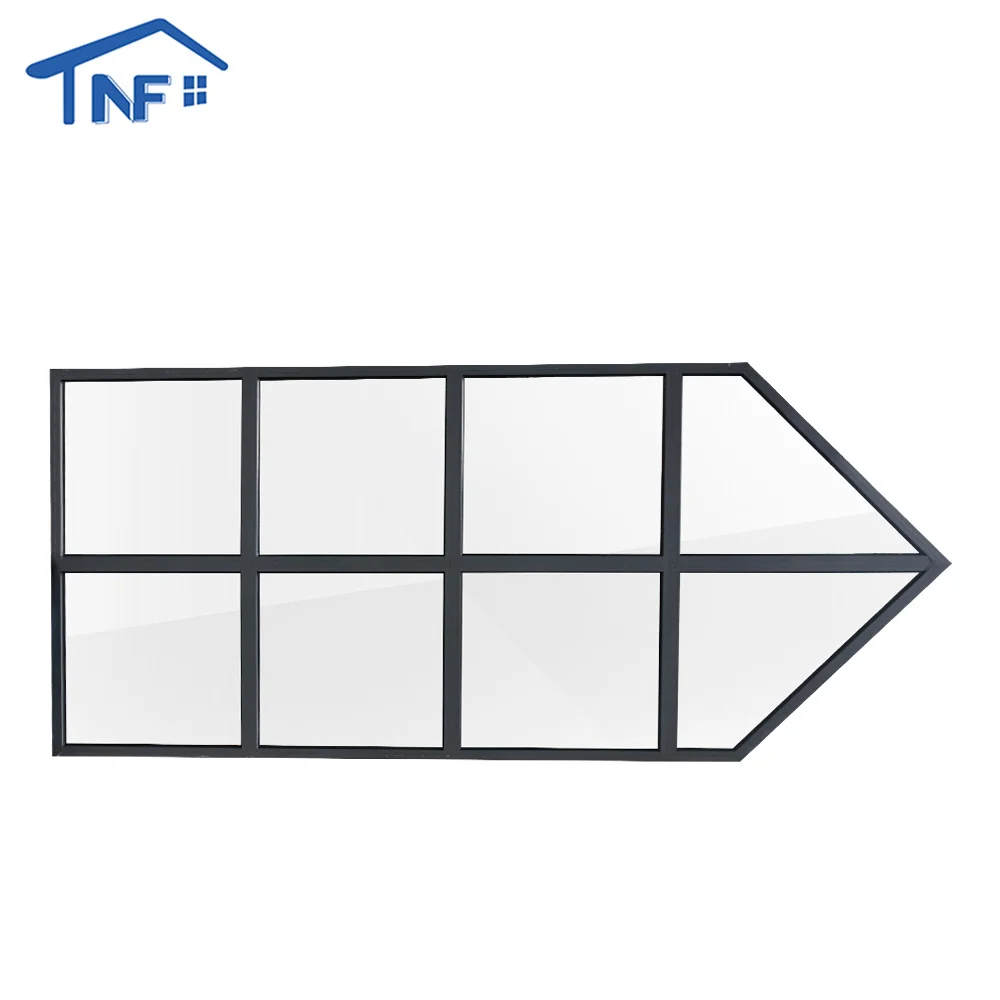 Factory Direct Selling Picture Windows Factory Customized French Fixed Window Wholesale Aluminum French Window