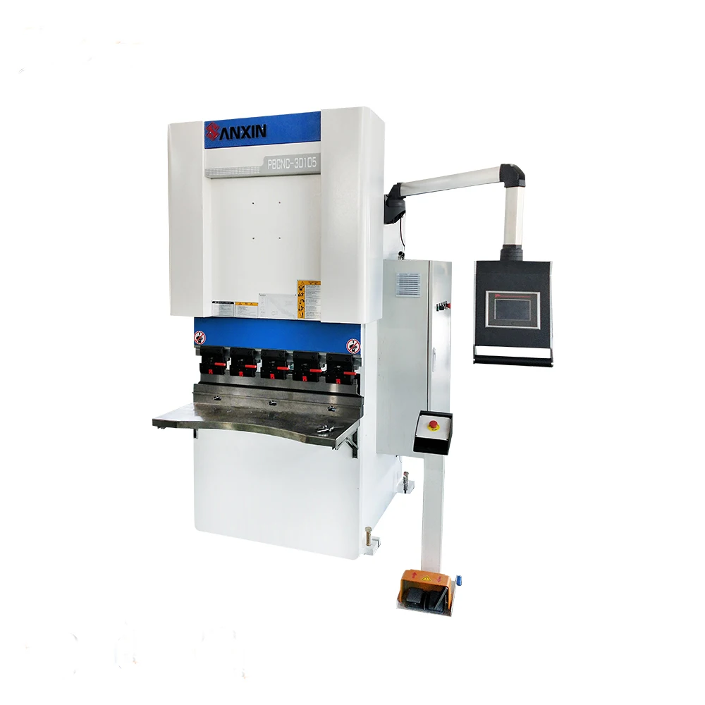 
ESA625 CT8 system single cylinder fast speed 1000mm small mini cnc press brake 30t 