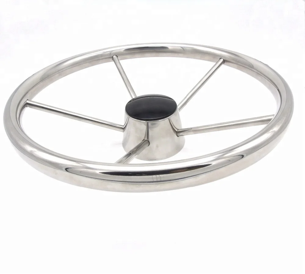manufacturer outlet 316 Stainless Steel Steering Wheel without Knob