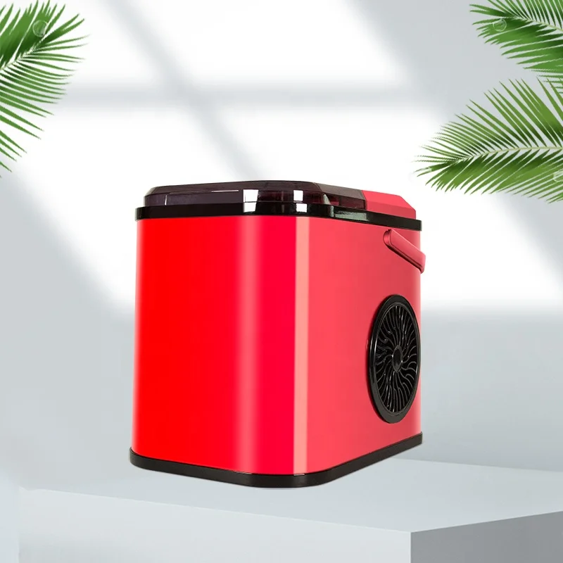 10-12kg/d Household Portable Ice Maker Self-cleaning Ice Making Machine Commercial Use For Home Office Party Ice Cube Maker