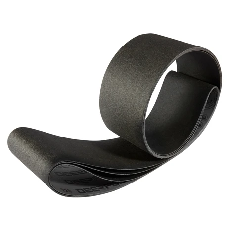 Deerfos PC340 Metal Grinding Silicon Carbide Sanding Belts Ywt Polyester Backing Abrasive Cloth Sanding Belts