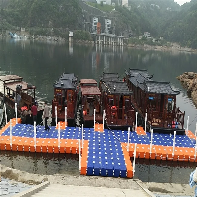 Polyethylene Pontoon Personal Watercraft Floating Pontoon Buoy