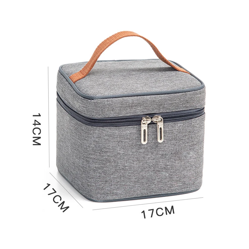 Большой изолированный детский охладитель стильный унисекс Теплоизоляционный многоразовый мужской tote офисный мешок для еды