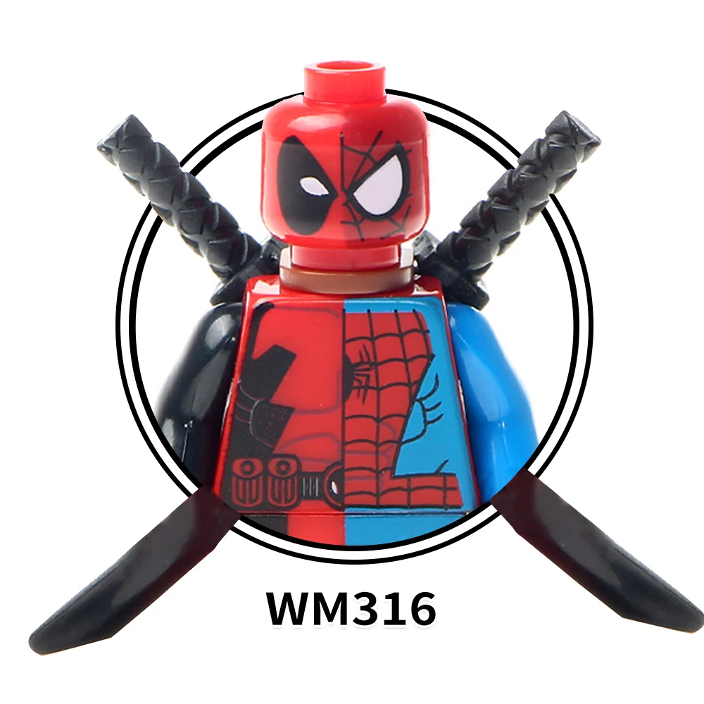 Movies TV Animation Cartoon  Figures Boys Gifts Puzzle Building Block Sets Figurine Children Educational Anime Kids Toys