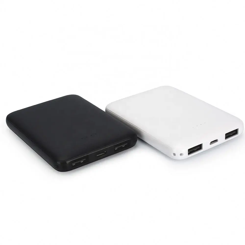 Factory direct sales High Quality Portable Slim phones charging treasure 5000mah Power bank