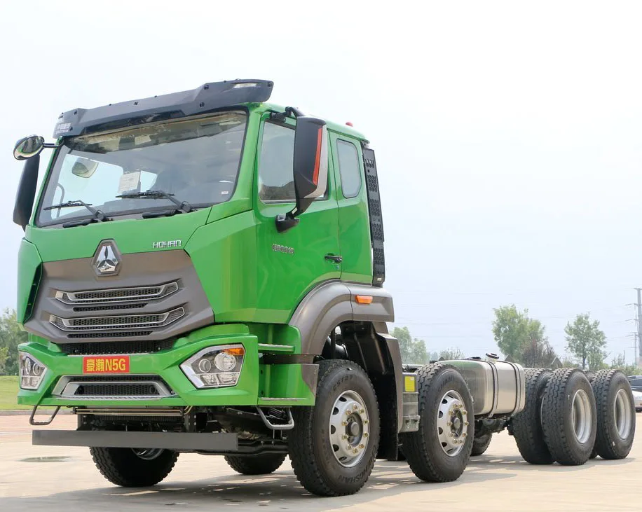Used export China heavy duty truck HOWO dump truck N5G 340HP8x4 for sale