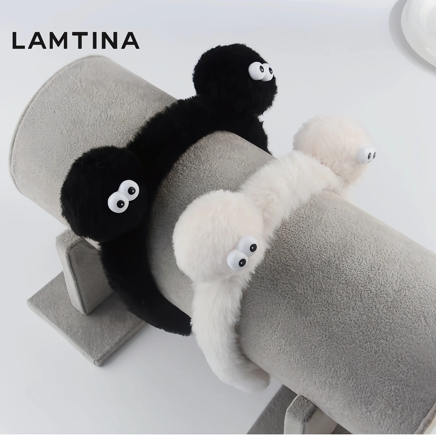 Fashion Cartoon Cute Ears Headband Face Washing Makeup  Little Monster Furry Head Hoop for Children Girls Kids