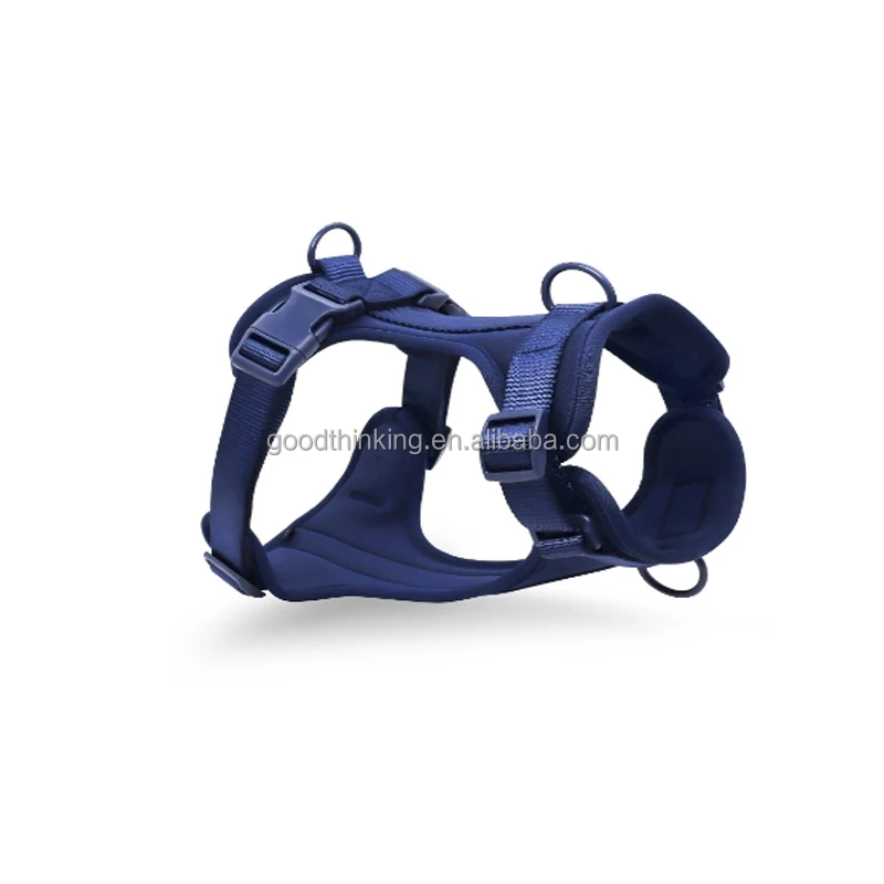 Pet collar leash accessories polyester webbing Adjustable hook buckle Pet harnesses high quality elite high-end dog harness