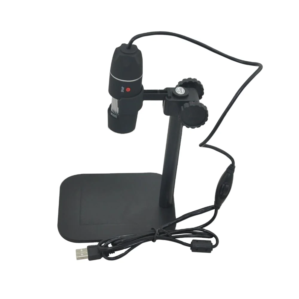 50 X to 500 X USB LED Digital Electronic Microscope Magnifier Camera Black Worldwide Hot Drop