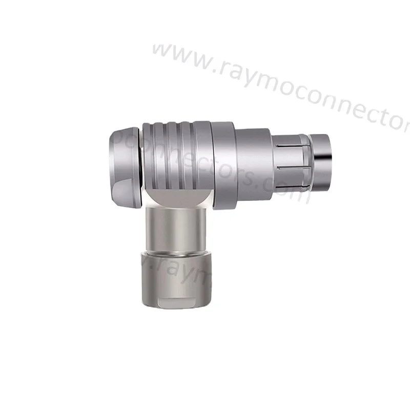 WSO elbow 90 degree connector plug 102 103 1031 104 series multipole type 5 pin male circular connector