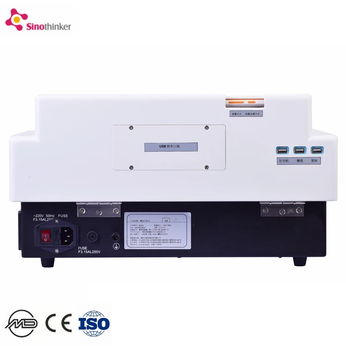 Microplate Prolactin Test Machine Built-In Computer Immunoassay System Clinical Touch Screen Elisa Reader