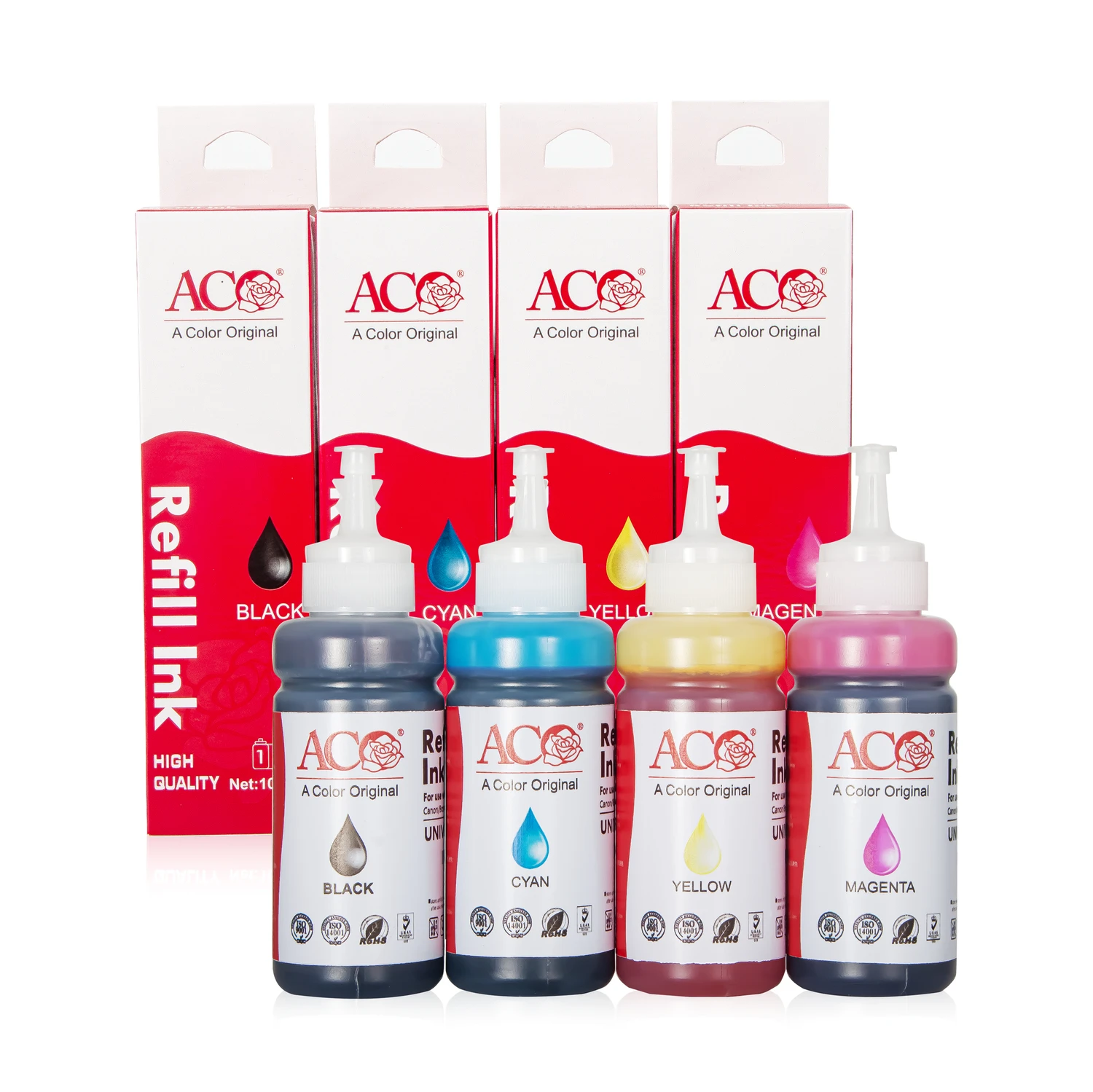 ACO Brand Refill Ink T1631 T1632 T1633 T1634 Compatible For Epson Printer Cartridges High Quality ODM OEM