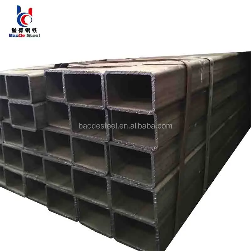SS400 STKR400 Ms Steel Erw Square Rectangular Hollow Section Tube/Pipe