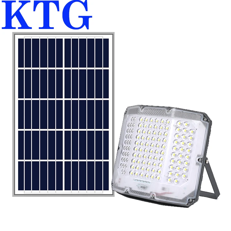 Wholesale Flood High Lumen LED Lithium Battery Solar Street Wall Light 300w 200w Solar Powered Flood Lights Outdoor Stroe Decor