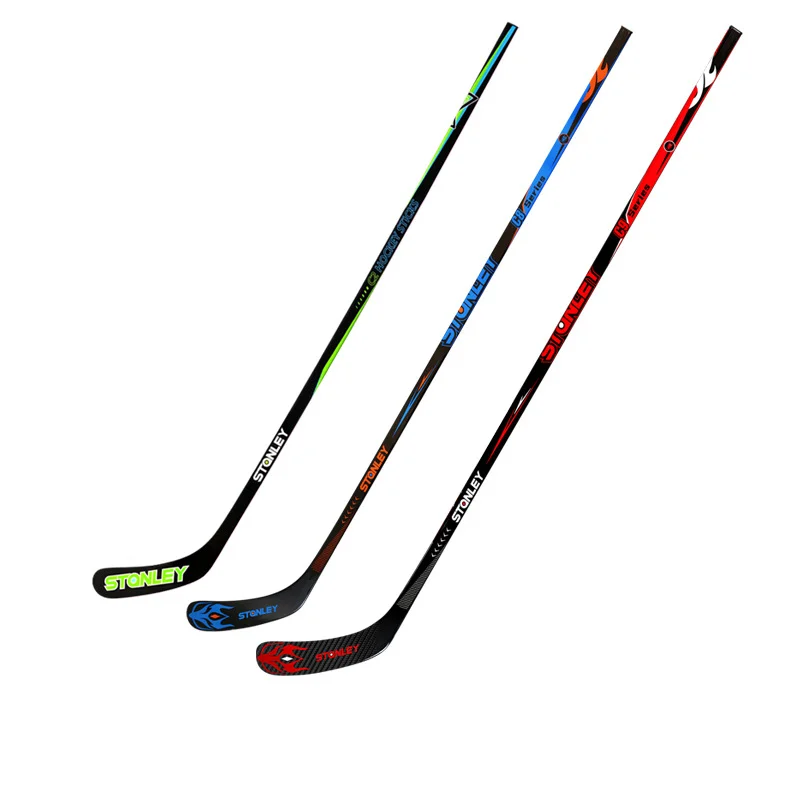 OEM high quality used in professional events carbon fiber composite ice hockey sticks