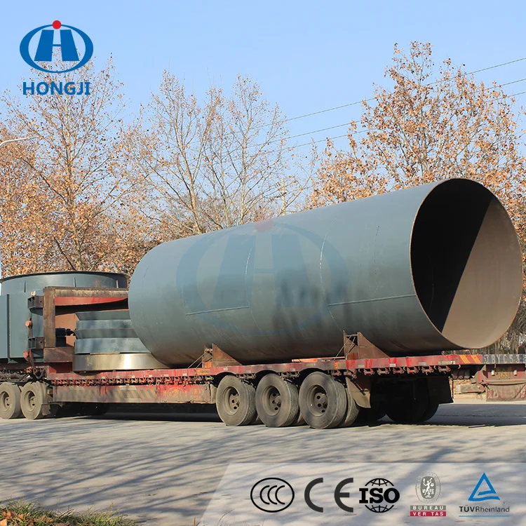 Portland Cement Clinker Zno Horizontal Calcining Rotary Kiln Machine