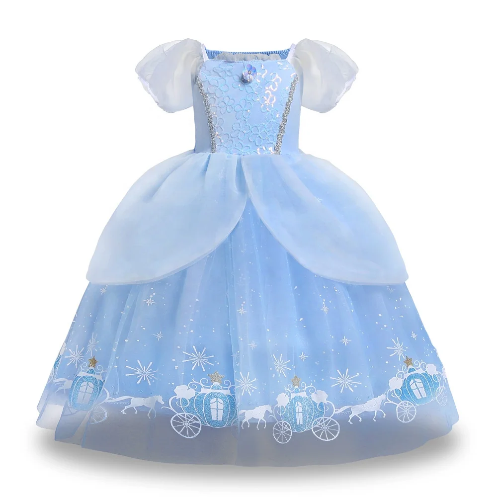 Little Girls Princess Dress Up Clothes Butterfly Tulle Long Ball Gown With Accessories Birthday Party Halloween Fancy Costume