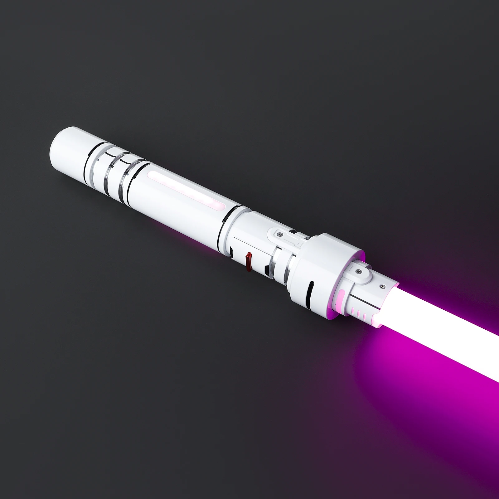 Nexus LGT SaberStudio White Soldier Baselit Xeno3 Pixel proffie board Lightsaber with sensitive Smooth Swing Hilt Durable blade