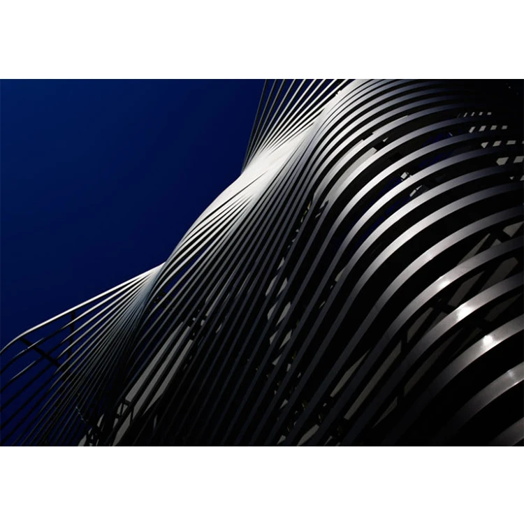 Customize aluminum facade special tube